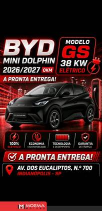 BYD DOLPHIN MINI 38 KW ELÉTRICO GS BYD DOLPHIN MINI 38 KW ELÉTRICO GS
